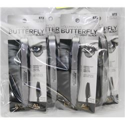 BAG OF 5 LOREAL VOLUMINOUS BUTTERFLY MIDNIGHT