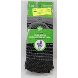 3 PAIRS OF SMALL/MEDIUM GAIAM TOELESS SOCKS