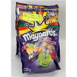 4 BAGS OF MAYNARDS WINE GUMS - 315G EACH
