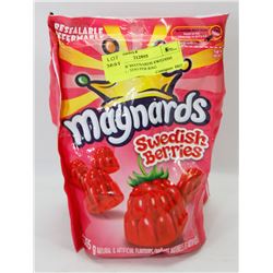 2 BAGS OF MAYNARDS SWEDISH BERRIES - 355G PER BAG