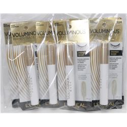 BAG OF 9 LOREAL VOLUMINOUS PRIMER/BASE MASCARA