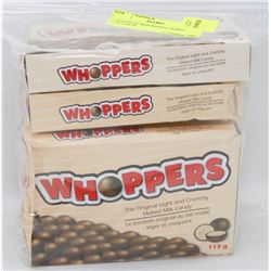6 BOXES OF WHOPPERS CANDY - 113G EACH