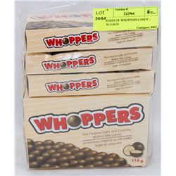 7 BOXES OF WHOPPERS CANDY - 113G EACH