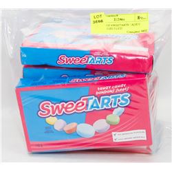 7 BOXES OF SWEETARTS TANDY CANDY - 142G EACH