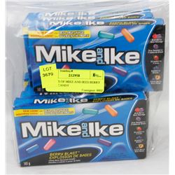 8 BOXES OF MIKE AND IKES BERRY BLAST CANDY