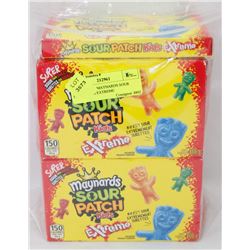 12 BOXES OF MAYNARDS SOUR PATCH KIDS EXTREME