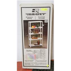 QUAKER COLORIFICS ALL PURPOSE SHELVING 30"X58"