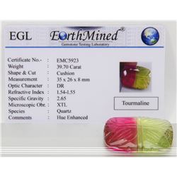 #8-TOURMALINE GEMSTONE 39.70CT