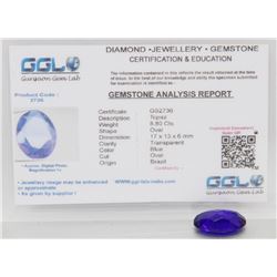 #12-ROYAL BLUE TOPAZ GEMSTONE 8.80CT