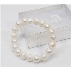 #61-NATURAL FRESH WATER PEARL BRACELET