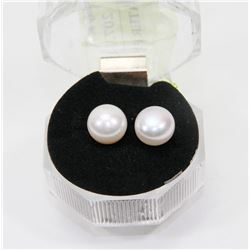 #43-FRESH WATER PEARL EARRINGS