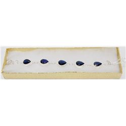 #82-TANZANITE GEMSTONE BRACELET