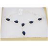 Image 1 : #83-TANZANITE GEMSTONE NECKLACE