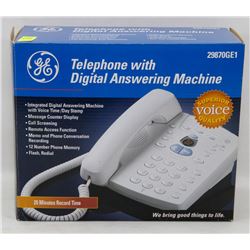 GE TELEPHONE WITH DIGITAL ANSWERING MACHINE