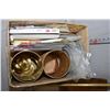 Image 2 : Selection of assorted metal sheeting including brass, copper and aluminium plus assorted metal bars 