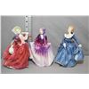 Image 1 : Three Royal Doulton figurines including Sweet Anne HN1496, Autumn Breezes HN1939 and Fragrance HN233