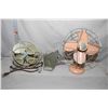 Image 1 : Two vintage electric desk fans including Seabreeze and Electrohome plus a Scotch bag sealer P-37