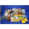 Image 1 : Selection of HO gauge packaged train parts including delayed uncouplers, electric switches, lights, 