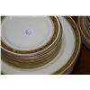 Image 2 : Large set of Regal Burleigh "Zenith" dinnerware including settings for at least eight of dinner plat