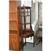 Image 1 : Mid 20th corner etagere with three shelves and single drawer