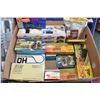 Image 2 : Large selection of plastic train kits, all HO scale including rolling stock, passenger car basic cor