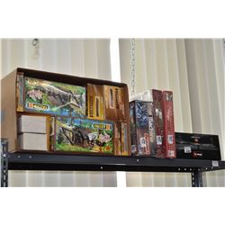 Large selection of scale model kits and puzzles plus a die cast Volkswagen car