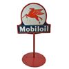 Image 6 : Mobil Oil D/S Porcelain Lollipop Sign