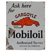 Image 1 : Gargoyle Mobiloil Gas S/S Porcelain Sign