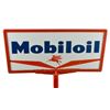 Image 2 : Mobil Oil Porcelain Square Lollipop Sign