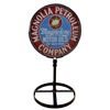 Image 1 : Magnolia Petroleum D/S Porcelain Lollipop Sign