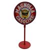 Image 1 : Magnolia Gasoline D/S Porcelain Lollipop Sign
