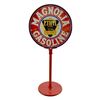 Image 5 : Magnolia Gasoline D/S Porcelain Lollipop Sign