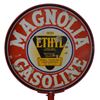 Image 6 : Magnolia Gasoline D/S Porcelain Lollipop Sign