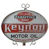 Image 2 : Keynoil Motor Oil D/S Porcelain Lollipop Sign