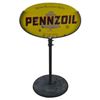 Image 1 : Pennzoil Motor Oil D/S Porcelain Lollipop Sign