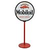 Image 1 : Gargoyle Mobil Oil D/S Porcelain Lollipop Sign