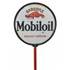 Image 2 : Gargoyle Mobil Oil D/S Porcelain Lollipop Sign