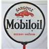 Image 3 : Gargoyle Mobil Oil D/S Porcelain Lollipop Sign