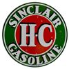 Image 1 : Sinclair Gasoline D/S Porcelain Sign