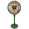 Image 4 : Conoco Gasoline D/S Porcelain Lollipop Sign