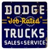 Image 1 : Dodge Trucks D/S Porcelain Sign