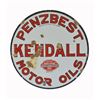 Image 1 : Kendall Penzbest Motor Oil  D/S Porcelain Sign