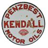 Image 2 : Kendall Penzbest Motor Oil  D/S Porcelain Sign