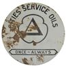Image 2 : Cities Service Oils D/S Porcelain Sign