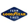 Image 1 : Goodyear Farm Tires S/S Porcelain Sign