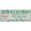 Image 1 : Sinclair Oil & Gas S/S Porcelain Sign