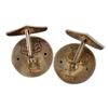 Image 4 : Edward Bohlin Indian Head Cufflinks