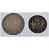 Image 2 : Rare Charles IIII 1796 "Piece of Eight" Silver
