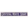 Image 1 : Crystal White Soap S/S Porcelain Sign