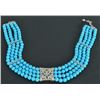 Image 1 : 18kt Turquoise Necklace